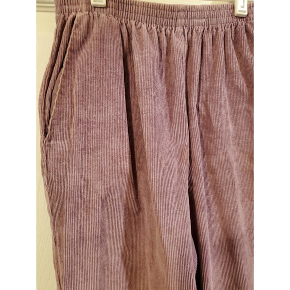 Alfred Dunner Lavender Sweater & Corduroy Pants Set - Petite - Picture 7 of 7